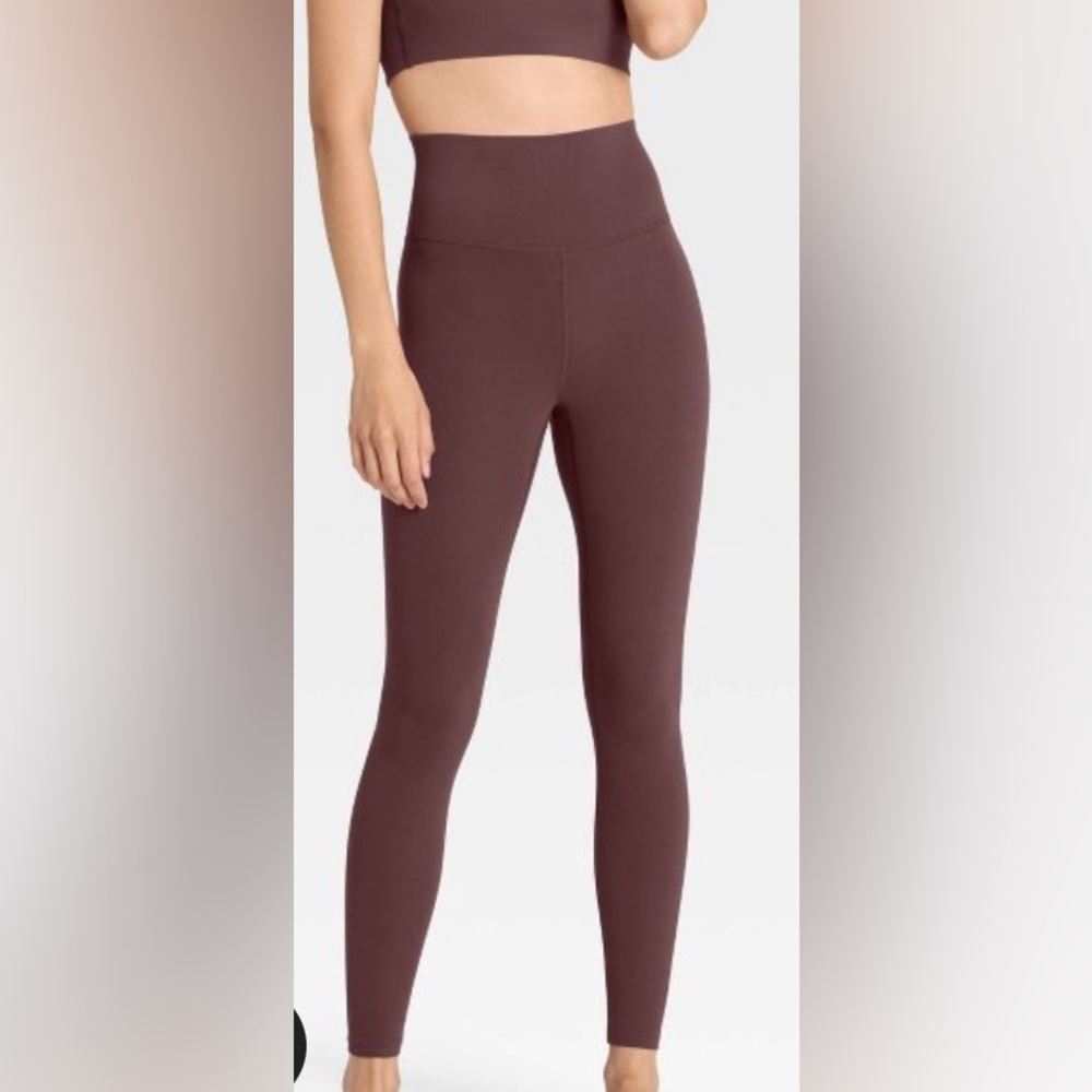 All in Motion Women's High-Waisted Leggings - Brown
